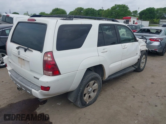 2004 Toyota 4Runner SR5 z VIN JTEZU14R148012395, wystawiony jako IAAI lot #41879466 z przebiegiem 257 679 mil mil oraz . Historia ofert i sprzedaży dostępna na DreamBid. Obrazek 4.