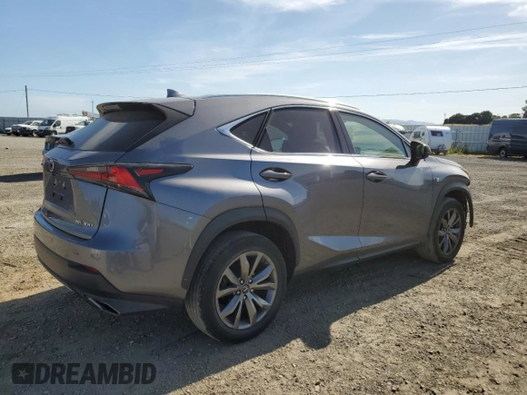 2020 Lexus NX 300 F Sport z VIN JTJSARBZ2L5004870, wystawiony jako Copart lot #57457995 z przebiegiem 38 405 mil mil oraz Szkoda całkowita • Salvage title. Historia ofert i sprzedaży dostępna na DreamBid. Obrazek 3.