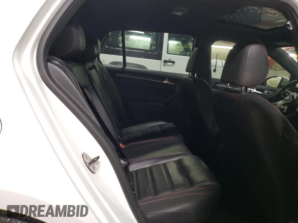 2015 Volkswagen Golf GTI SE with VIN 3VW5T7AU6FM000353, listed as a Copart auction lot 50145825 with 107,342 mi miles and Salvage Title. Bid and sale history available at carsss.com. Image 10.
