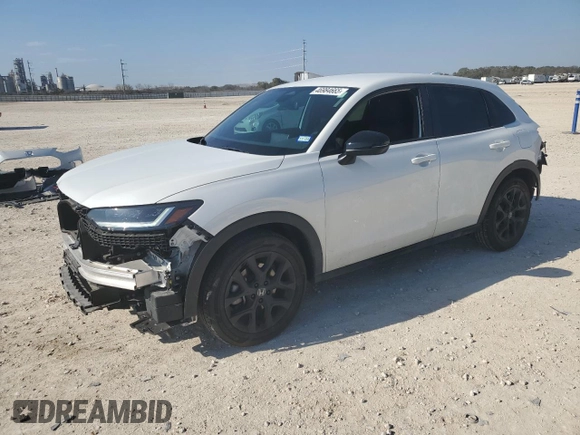 2024 Honda HR-V Sport with VIN 3CZRZ1H51RM727557, listed as a Copart auction lot 46984665 with 10,770 mi miles and Salvage Title. Bid and sale history available at carsss.com. Image 1.