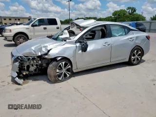 2021 Nissan Sentra SV z VIN 3N1AB8CV3MY293038, wystawiony jako Copart lot #62291115 z przebiegiem Nie podano mil oraz Szkoda całkowita • Salvage title. Historia ofert i sprzedaży dostępna na DreamBid. Obrazek 1.