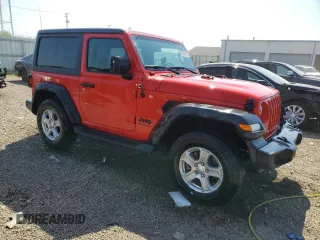 2023 Jeep Wrangler Willys z VIN 1C4HJXAG4PW512615, wystawiony jako Copart lot #56068085 z przebiegiem 21 624 mil mil oraz Szkoda całkowita • Salvage title. Historia ofert i sprzedaży dostępna na DreamBid. Obrazek 4.