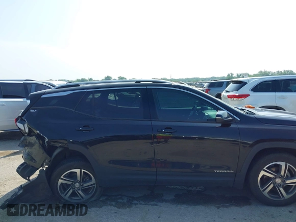 2021 GMC Terrain SLT with VIN 3GKALPEV4ML343318, listed as a IAAI auction lot 42323185 with 108,608 mi miles and . Bid and sale history available at DreamBid. Image 13.