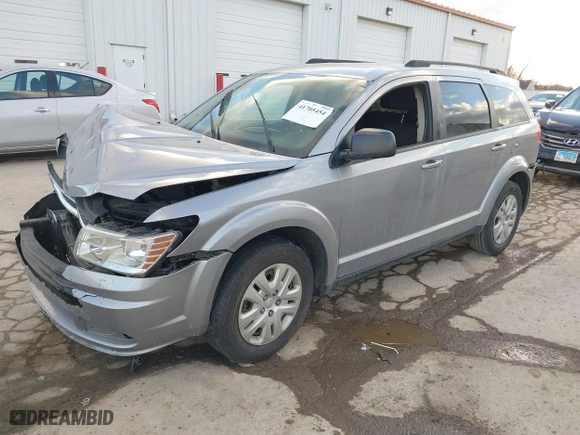2018 Dodge Journey SE with VIN 3C4PDCABXJT184419, listed as a IAAI auction lot 41705454 with 173,777 mi miles. Bid and sale history available at carsss.com. Image 18.
