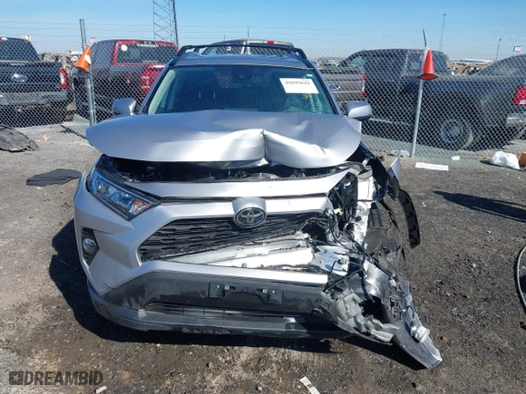 2021 Toyota RAV4 XLE Premium with VIN 2T3C1RFVXMC148497, listed as a IAAI auction lot 41695642 with 36,056 mi miles. Bid and sale history available at carsss.com. Image 12.