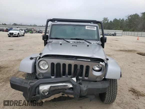 2015 Jeep Wrangler Sahara with VIN 1C4AJWBG8FL651169, listed as a Copart auction lot 44468995 with 119,419 mi miles and Salvage title. Bid and sale history available at DreamBid. Image 5.