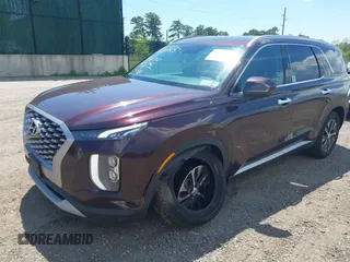 2021 Hyundai Palisade SEL z VIN KM8R2DHE9MU175205, wystawiony jako IAAI lot #42213457 z przebiegiem 158 469 mil mil oraz . Historia ofert i sprzedaży dostępna na DreamBid. Obrazek 2.