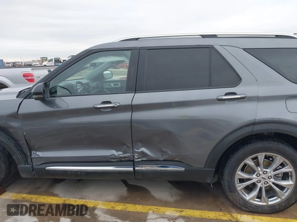 2021 Ford Explorer Limited with VIN 1FMSK8FH4MGB24960, listed as a IAAI auction lot 41288622 with 94,956 mi miles. Bid and sale history available at carsss.com. Image 14.