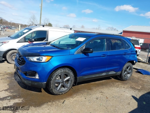 2022 Ford Edge SEL with VIN 2FMPK4J94NBA11386, listed as a IAAI auction lot 41694534 with 75,970 mi miles. Bid and sale history available at carsss.com. Image 15.
