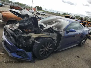 2015 Ford Mustang EcoBoost z VIN 1FA6P8TH1F5310696, wystawiony jako Copart lot #57995365 z przebiegiem Nie podano mil oraz Szkody całkowita. Historia ofert i sprzedaży dostępna na DreamBid. Obrazek 1.
