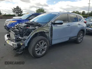 2021 Honda CR-V EX z VIN 2HKRW2H50MH627730, wystawiony jako Copart lot #56968335 z przebiegiem 61 366 mil mil oraz Szkoda całkowita • Salvage title. Historia ofert i sprzedaży dostępna na DreamBid. Obrazek 1.