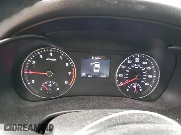 2021 Kia Forte GT-Line with VIN 3KPF34AD7ME360339, listed as a Copart auction lot 52974445 with 18,445 mi miles and Salvage title. Bid and sale history available at DreamBid. Image 9.