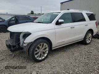 2019 Ford Expedition Platinum z VIN 1FMJU1MT9KEA33258, wystawiony jako Copart lot #59919395 z przebiegiem 94 171 mil mil oraz Szkoda całkowita • Salvage title. Historia ofert i sprzedaży dostępna na DreamBid. Obrazek 1.