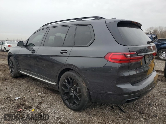2019 BMW X7 xDrive40i with VIN 5UXCW2C53KL087066, listed as a Copart auction lot 51648255 with 103,436 mi miles and Clean Title. Bid and sale history available at carsss.com. Image 2.
