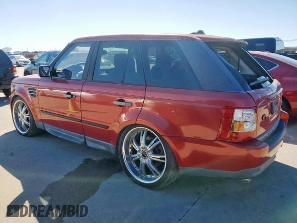 2006 Land Rover Range Rover Sport SC with VIN SALSH234X6A958456, listed as a Copart auction lot 47623375 with 139,847 mi miles and Clean Title. Bid and sale history available at carsss.com. Image 2.