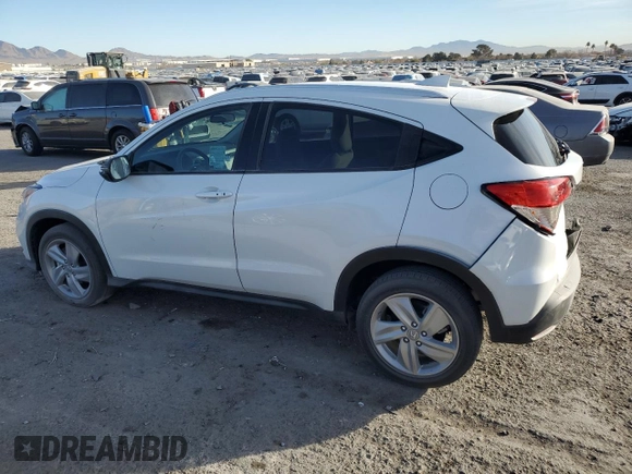 2019 Honda HR-V EX with VIN 3CZRU5H54KM704348, listed as a Copart auction lot 87061144 with 52,506 mi miles and Salvage Title. Bid and sale history available at carsss.com. Image 2.