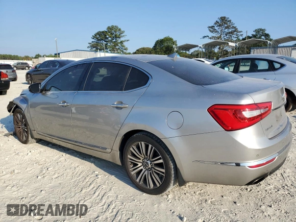 2014 Kia Cadenza Premium with VIN KNALN4D72E5120225, listed as a Copart auction lot 75062234 with 183,888 mi miles and Salvage Title. Bid and sale history available at carsss.com. Image 2.