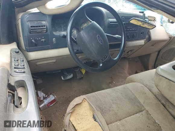 2006 Ford F-250 XL with VIN 1FTSW205X6ED15673, listed as a Copart auction lot 51816095 with Not provided miles and Non repairable. Bid and sale history available at DreamBid. Image 8.