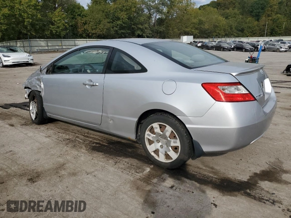 2011 Honda Civic Cpe LX with VIN 2HGFG1B64BH511627, listed as a Copart auction lot 72590674 with 196,634 mi miles and Salvage Title. Bid and sale history available at carsss.com. Image 2.