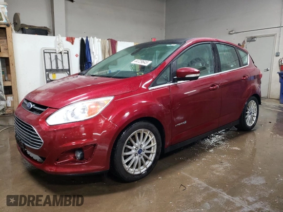 2013 Ford C-Max SEL with VIN 1FADP5BU5DL513300, listed as a Copart auction lot 44729645 with 184,994 mi miles and Salvage Title. Bid and sale history available at carsss.com. Image 1.