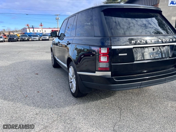 2016 Land Rover Range Rover Supercharged with VIN SALGS2EF2GA263704, listed as a Copart auction lot 50368025 with 106000 miles and Clean Title. Bid and sale history available at carsss.com. Image 3.