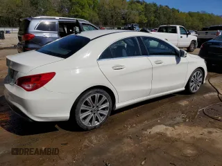 2018 Mercedes-Benz CLA 250 with VIN WDDSJ4EB1JN532911, listed as a Copart auction lot 49243884 with 77,576 mi miles and . Bid and sale history available at DreamBid. Image 3.
