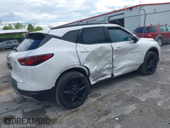 2023 Chevrolet Blazer LT с VIN 3GNKBCR4XPS224431, выставлен на аукционе IAAI как лот 42232072 с пробегом 20 872 миль миль и . История ставок и продаж доступна на DreamBid. Изображение 4.