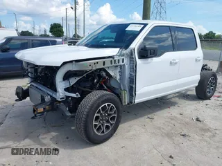 2021 Ford F-150 XL with VIN 1FTEW1EP6MFA68273, listed as a IAAI auction lot 42726285 with 33,989 mi miles and . Bid and sale history available at DreamBid. Image 2.