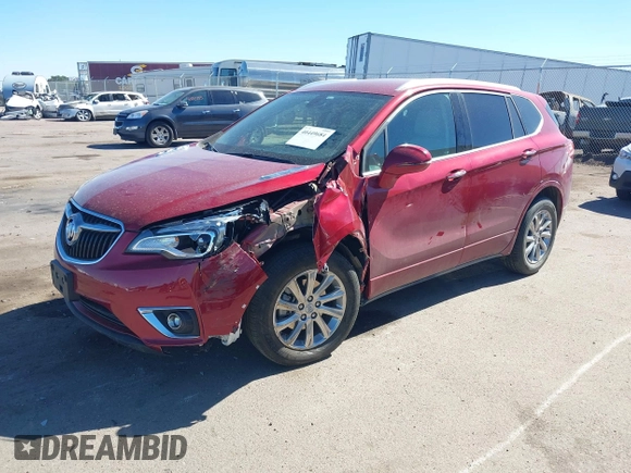 2020 Buick Envision Essence with VIN LRBFX2SA7LD018238, listed as a IAAI auction lot 40449684 with 14,253 mi miles and . Bid and sale history available at DreamBid. Image 2.
