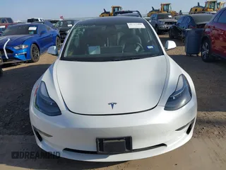 2023 Tesla Model 3 with VIN 5YJ3E1EAXPF436212, listed as a IAAI auction lot 41727400 with 81,011 mi miles and . Bid and sale history available at carsss.com. Image 12.
