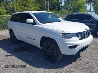 2017 Jeep Grand Cherokee Laredo with VIN 1C4RJEAG1HC845737, listed as a IAAI auction lot 41794657 with 88,015 mi miles and . Bid and sale history available at DreamBid. Image 1.