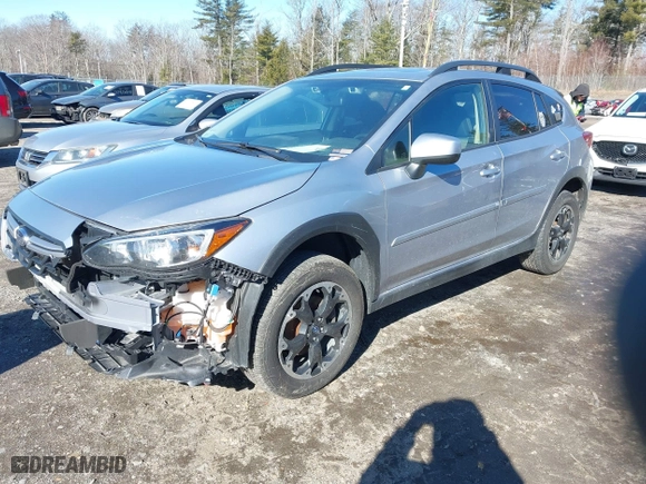 2021 Subaru Crosstrek Premium with VIN JF2GTAEC9M8345082, listed as a IAAI auction lot 41751249 with 120,301 mi miles. Bid and sale history available at carsss.com. Image 20.