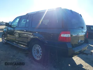 2007 Ford Expedition EL Limited with VIN 1FMFK19597LA84414, listed as a IAAI auction lot 41321189 with 1 mi miles. Bid and sale history available at carsss.com. Image 3.