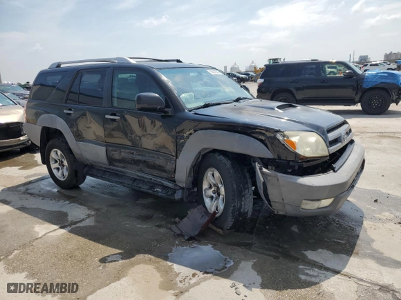2003 Toyota 4Runner SR5 with VIN JTEZT14R630009427, listed as a Copart auction lot 52832645 with 253,963 mi miles and Salvage Title. Bid and sale history available at carsss.com. Image 4.