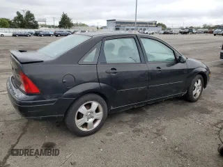2003 Ford Focus ZTS with VIN 1FAFP38383W181376, listed as a Copart auction lot 75478074 with 179,142 mi miles and Salvage Title. Bid and sale history available at carsss.com. Image 3.