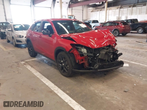 2024 Honda HR-V Sport with VIN 3CZRZ2H51RM756580, listed as a IAAI auction lot 41919519 with 7,416 mi miles and . Bid and sale history available at DreamBid. Image 1.