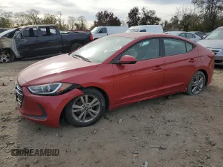 2017 Hyundai Elantra SE with VIN 5NPD84LF2HH027815, listed as a Copart auction lot 78860934 with Not provided miles and Clean title. Bid and sale history available at DreamBid. Image 1.