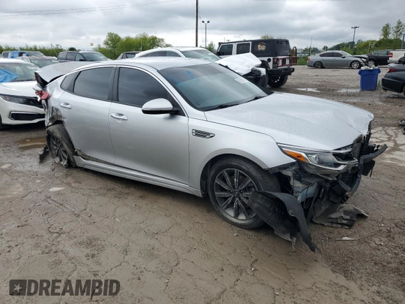 2019 Kia Optima LX with VIN 5XXGT4L3XKG377567, listed as a Copart auction lot 57520175 with 159,307 mi miles and Salvage title. Bid and sale history available at DreamBid. Image 4.