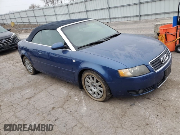 2003 Audi A4 1.8T with VIN WAUAC48H73K031443, listed as a Copart auction lot 45144254 with 172,398 mi miles and Clean Title. Bid and sale history available at carsss.com. Image 4.