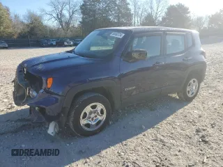 2020 Jeep Renegade Jeepster with VIN ZACNJBAB7LPL18580, listed as a Copart auction lot 80493734 with 86,123 mi miles and Clean Title. Bid and sale history available at carsss.com. Image 1.