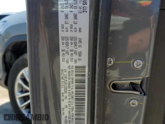 2020 Jeep Cherokee Latitude Plus with VIN 1C4PJMLB7LD555301, listed as a Copart auction lot 56246665 with 70,973 mi miles and Salvage title. Bid and sale history available at DreamBid. Image 13.
