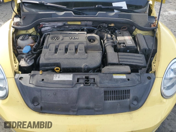2015 Volkswagen Beetle with VIN 3VW5A7AT9FM816065, listed as a Copart auction lot 45418085 with 94,419 mi miles and Salvage Title. Bid and sale history available at DreamBid. Image 11.
