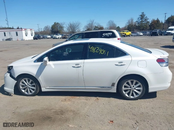 2010 Lexus HS 250h with VIN JTHBB1BA8A2022119, listed as a IAAI auction lot 41829051 with NaN miles. Bid and sale history available at carsss.com. Image 14.