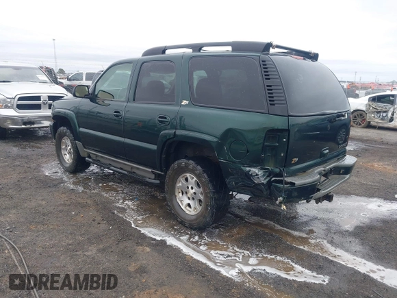 2004 Chevrolet Tahoe Z71 z VIN 1GNEK13Z84R118371, wystawiony jako IAAI lot #41535389 z przebiegiem 255 815 mil mil oraz . Historia ofert i sprzedaży dostępna na DreamBid. Obrazek 3.
