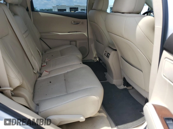 2015 Lexus RX 350 with VIN 2T2ZK1BA4FC166044, listed as a Copart auction lot 61490784 with 0 mi miles and Salvage Title. Bid and sale history available at carsss.com. Image 10.