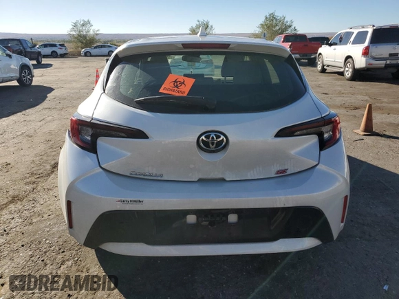 2024 Toyota Corolla SE with VIN JTND4MBE1R3214282, listed as a Copart auction lot 75225854 with Not Provided miles and Salvage Title. Bid and sale history available at DreamBid. Image 6.