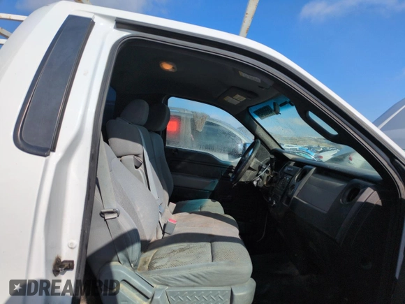 2012 Ford F-150 XL with VIN 1FTNF1EF2CKD44980, listed as a Copart auction lot 45500845 with 252,474 mi miles and Salvage title. Bid and sale history available at DreamBid. Image 10.