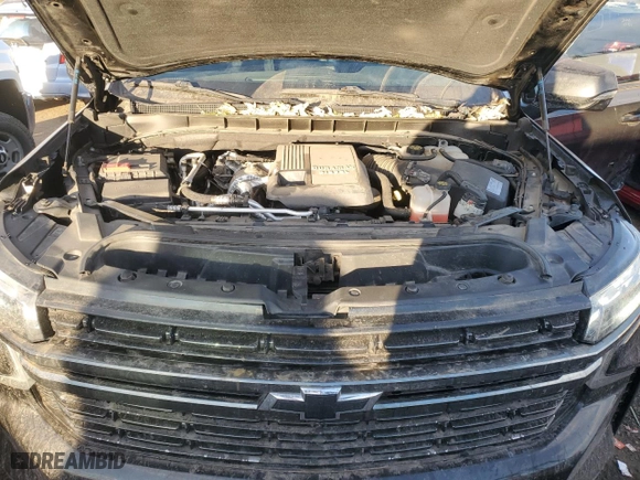 2021 Chevrolet Tahoe RST with VIN 1GNSKRKT3MR282237, listed as a Copart auction lot 81252844 with 56,208 mi miles and Salvage Title. Bid and sale history available at carsss.com. Image 12.