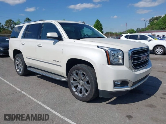 2015 GMC Yukon Denali with VIN 1GKS1CKJ3FR230797, listed as a IAAI auction lot 41977294 with 174,633 mi miles. Bid and sale history available at carsss.com. Image 1.