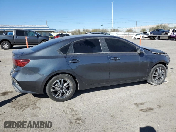 2022 Kia Forte LXS with VIN 3KPF24AD9NE436423, listed as a Copart auction lot 47824565 with 38,229 mi miles and Salvage Title. Bid and sale history available at carsss.com. Image 3.